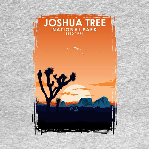 Joshua Tree National Park Art by jornvanhezik